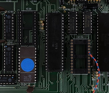 GoSDC in an Atom with adapter in IC24, halfway